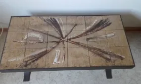 Table basse vintage années 70