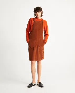 Thinking Mu - Clay Red Bell Dress - Eco-responsable