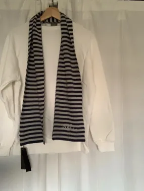Très belle écharpe marinière en coton IKKS | parfait pour cadeau 