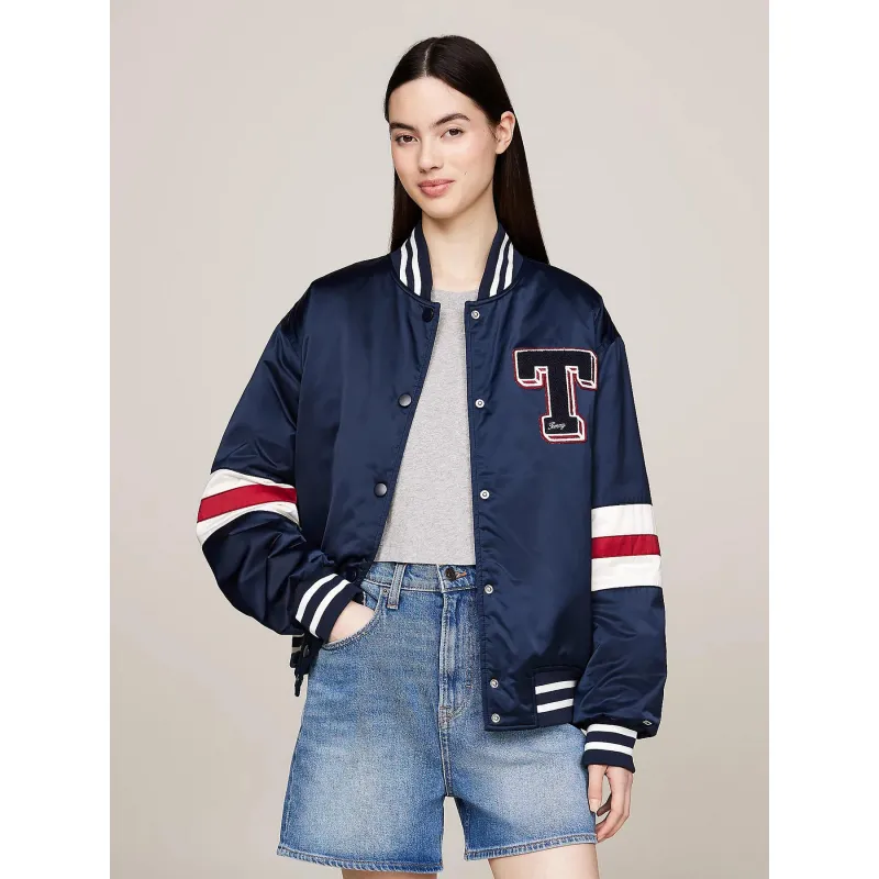 Veste légère woven noir femme - Molly Bracken | wimod