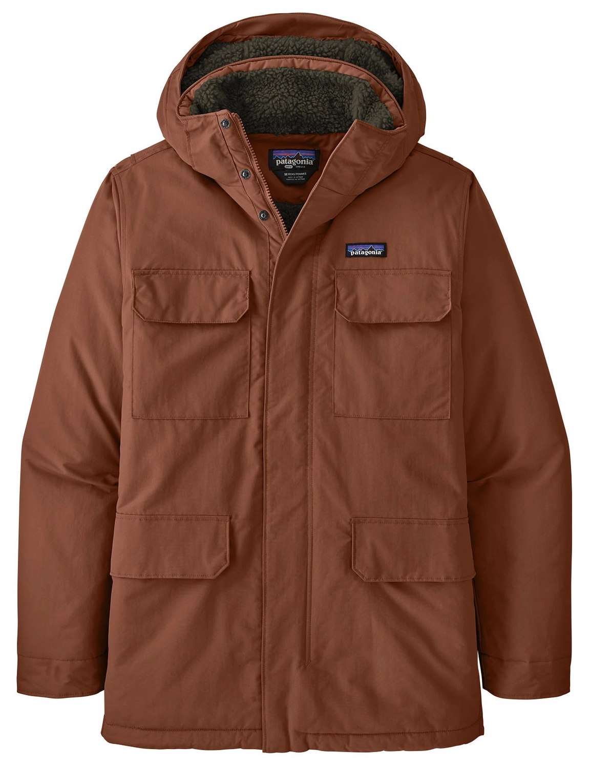 Veste Patagonia Homme Isthmus Parka Sisu Brown