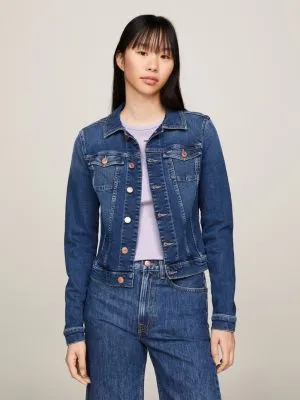 Veste Trucker skinny en denim | Denim | Tommy Hilfiger