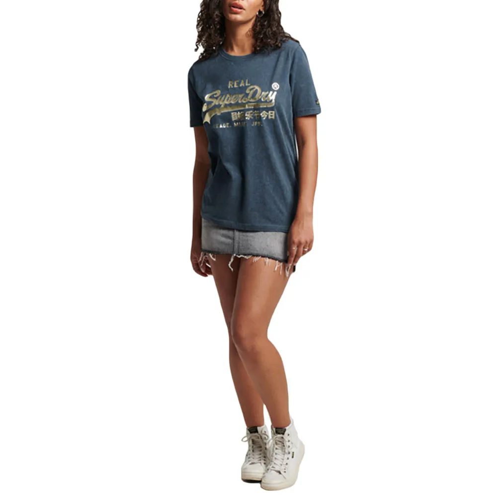 Vintage Logo T-Shirt Mc Femme