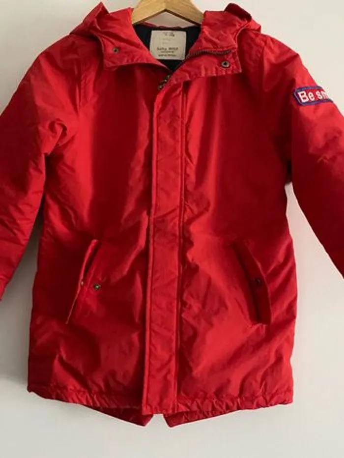 ZARA parka rouge 8 ans - Zara - 8 ans  | Beebs