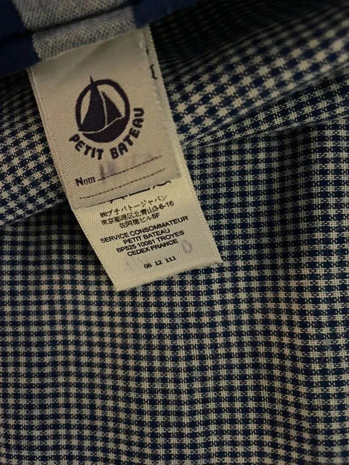 Écharpe légère en coton Petit Bateau - Petit Bateau - Prématuré  | Beebs
